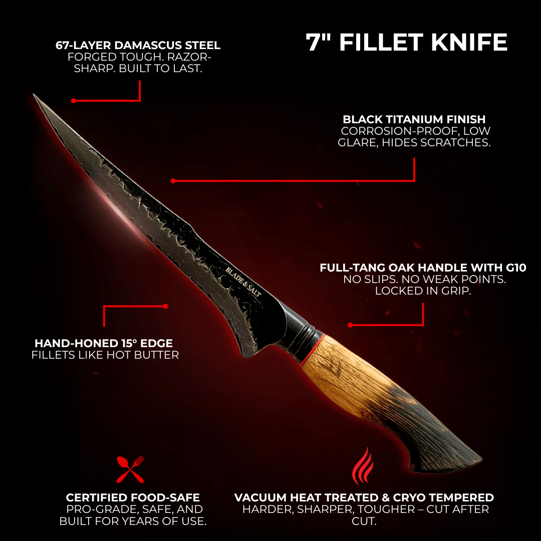The Backbone – 7" Fillet Knife