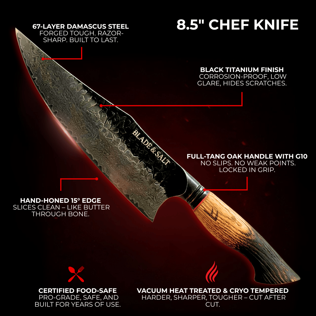The Chef’s Blade – 8.5" Chef Knife